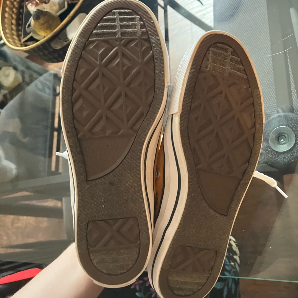 Converse Mustard Yellow Low-Top Sneakers - Picture 4 of 5